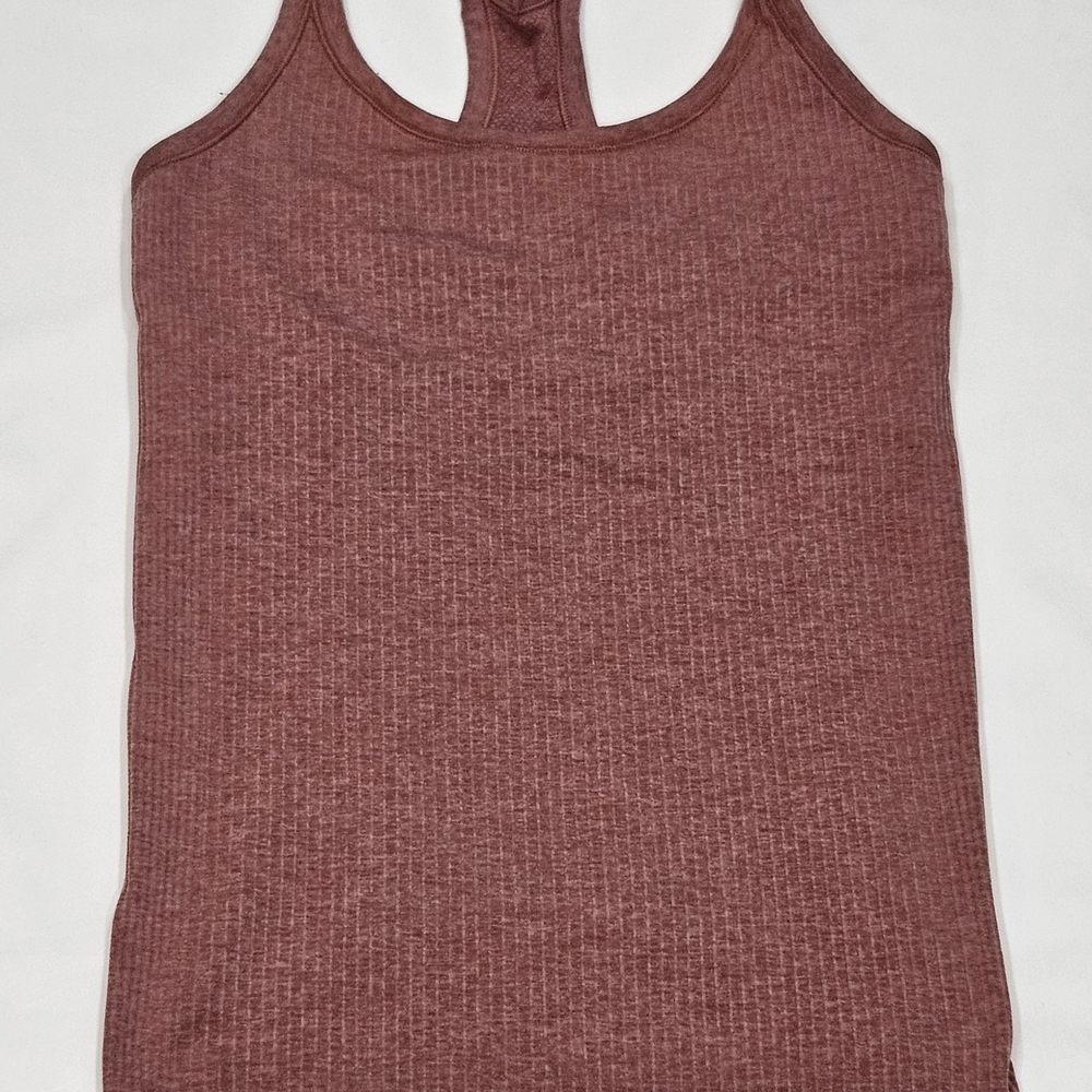lululemon athletica Ribbed Tank Top - Brick Red